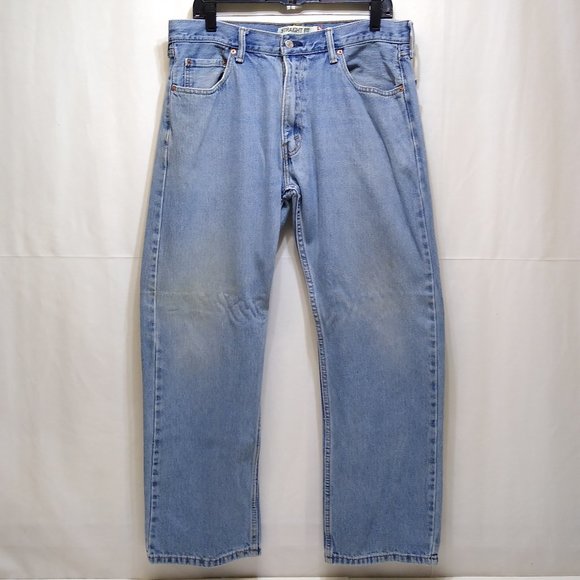 Levi's 505 Regular Fit 35x29 Men's Straight Leg Mid-Rise Jeans Red Tag Vintage - Picture 1 of 8